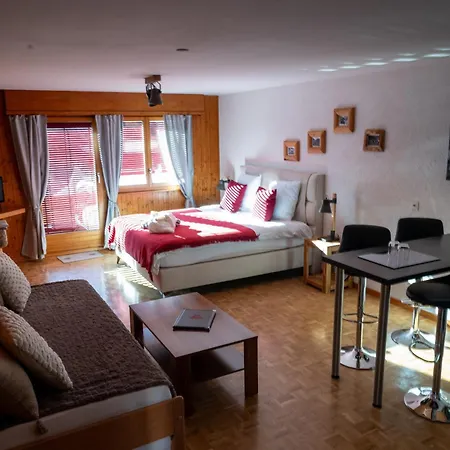 Le Vieux Valais Lägenhetshotell Ovronnaz