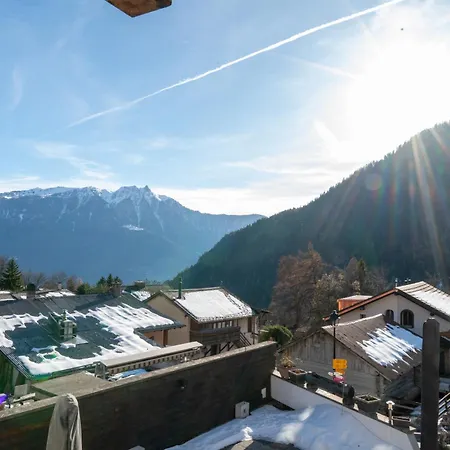 Lägenhetshotell Le Vieux Valais